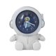 thumbnail image 3 of Reloj de mesa creativo Baoblaze Estatua de Escultura de escritorio silenciosa Reloj despertador blanco, 3 of 7