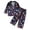 Blue, variant on AWZXDE Christmas Pajamas Outfits Set Boys Winter Pajamas Long Sleeve Top With Pants Holiday For Kids Festive Family Outfit Blue,7-8 Years