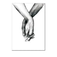 thumbnail image 1 of Pintura de lienzo simple nórdica de mano en mano, dibujo abstracto, arte de letras a mano, pintura colgante, sala de estar, estudio, pintura decorativa, núcleo, 1 of 6