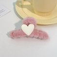 thumbnail image 1 of Pinza de pelo grande de felpa para mujer, para otoño e invierno, con lazo, con forma de tiburón, para tocado, 1 of 6