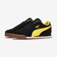 thumbnail image 2 of PU & MA Roma Suede - Black Yellow / Sneakers Shoes Expedited Shipping (39863506), 2 of 5