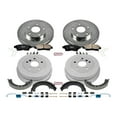 thumbnail image 3 of PowerStop Front and Rear Z23 Evolution Sport Brake Pad Rotor Drum and Shoe Kit Fits: TOYOTA Select Models K15059DK, 3 of 10