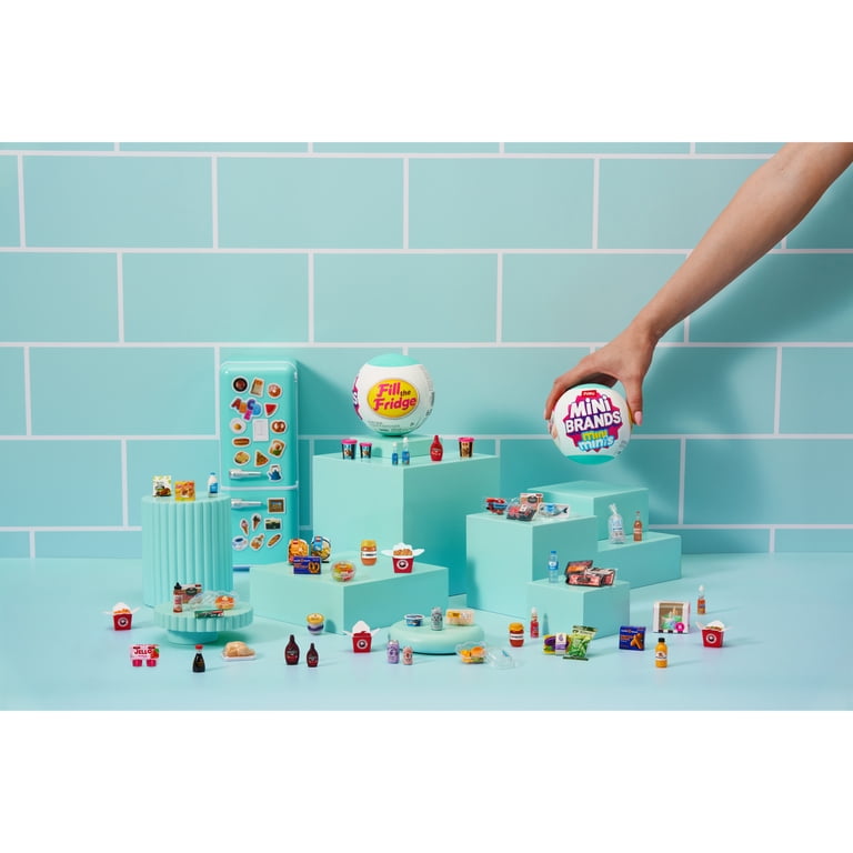 Mini Brands Fill the Fridge Mini Minis Series 1 Capsule by ZURU