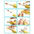 thumbnail image 5 of Sarapandan USB Rechargeable Mini Electric Drill DIY Grinding Polishing Engraving Set 110~240V (Golden #5), 5 of 8