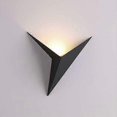 thumbnail image 3 of LED Indoor Wall Light 3W, Creative Triangle Black Wall Light Warm White Modern Metal Wall Light Bedroom Living Room Stairway, 3 of 4