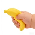 thumbnail image 5 of STPToys Realistic Banana Soft Squeeze Anxiety Relief Decor Yellow Artificial Banana Decompression Squeeze Gift, 5 of 7