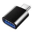 thumbnail image 2 of Adaptador GMobile OTG USB-A hembra a Tipo-C macho, negro, 2 of 2