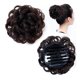 thumbnail image 2 of Extensiones de moño para cabello moños de donut pieza de cabello extensiones de moño de cabello ondulado rizado desordenado moños de donut pieza de cabello peluca ANGGREK Otros, 2 of 4
