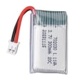 thumbnail image 2 of Lithium Battery, Lightweight 3.7V 300mAh Lithium Ion Battery Durable Replacement Versatile 702030 Rechargeable with PH2.0 Plug for RC Toy, 2 of 7