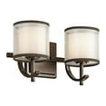 thumbnail image 2 of 45450AP-Kichler Lighting-Tallie - 2 Light Swing Arm Bath Vanity Approved for Damp Locations - with Transitional inspirations - 7.5 inches tall by 12.5, 2 of 2