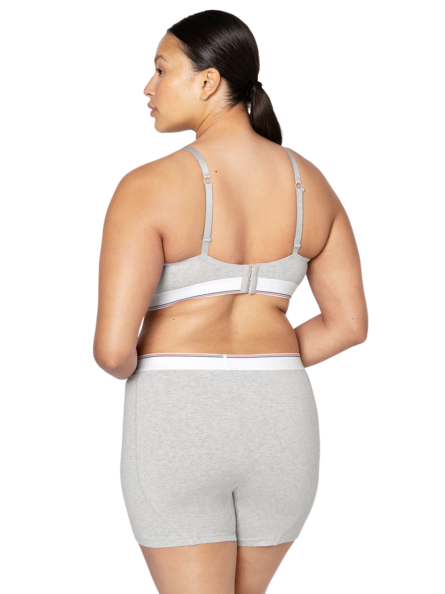 fresh collection by Fruit of the Loom Women's Cotton Boxer Brief 2-pack