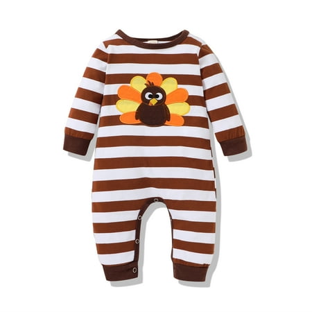 

Younger Tree Toddler Baby Boy Girl Halloween Long Sleeve Onesies Bodysuits Pajamas Clothes