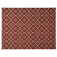 thumbnail image 1 of Noble House Tallevast 7' 10" x 10' Outdoor Trellis Area Rug in Red and Ivory, 1 of 6