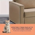 thumbnail image 6 of Anti Scratch Furniture Protector - 40x15cm Adhesive Anti Scratchs Tape, Couch Cat Scratch Guard | Transparent Wall Shield, Carpet Protector, Sofa Corner Strip, Doorway Barrier for Protecting Home, 6 of 8