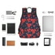 thumbnail image 4 of Disketp Rose Flower Mochila Ligera e Impermeable, Mochila de Día Resistente para Viajes, Senderismo y Uso Diario para Hombre y Mujer, 4 of 7