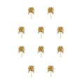 thumbnail image 1 of Ounissouiy Tire de la cinta de lazo para envolver regalos Jubilant resistente al desgaste Party Supply Multicolor Gifts Baskets Multifuncional Gold Oro 10piezas Ounissouiy CBP304218, 1 of 5