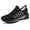 Black, variant on BERANMEY Sneakers for Men Lightweight Slip On Mens Sneaker Breathable Knit Casual Shoes for Mens Comfortable Walking Tennis Work Driving Shoes with Flexible Non-Slip Sole