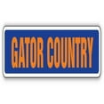 thumbnail image 1 of SignMission SS-730-Gator Country 30 Po. Panneau de Rue Gator Country - Amateur de Fans de Football Gators, 1 of 1
