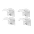 thumbnail image 3 of 2/4/8/10Pcs Hat Holder Sticky Wall Mount Hook For Baseball Cap Casual Hat Storage, 3 of 5