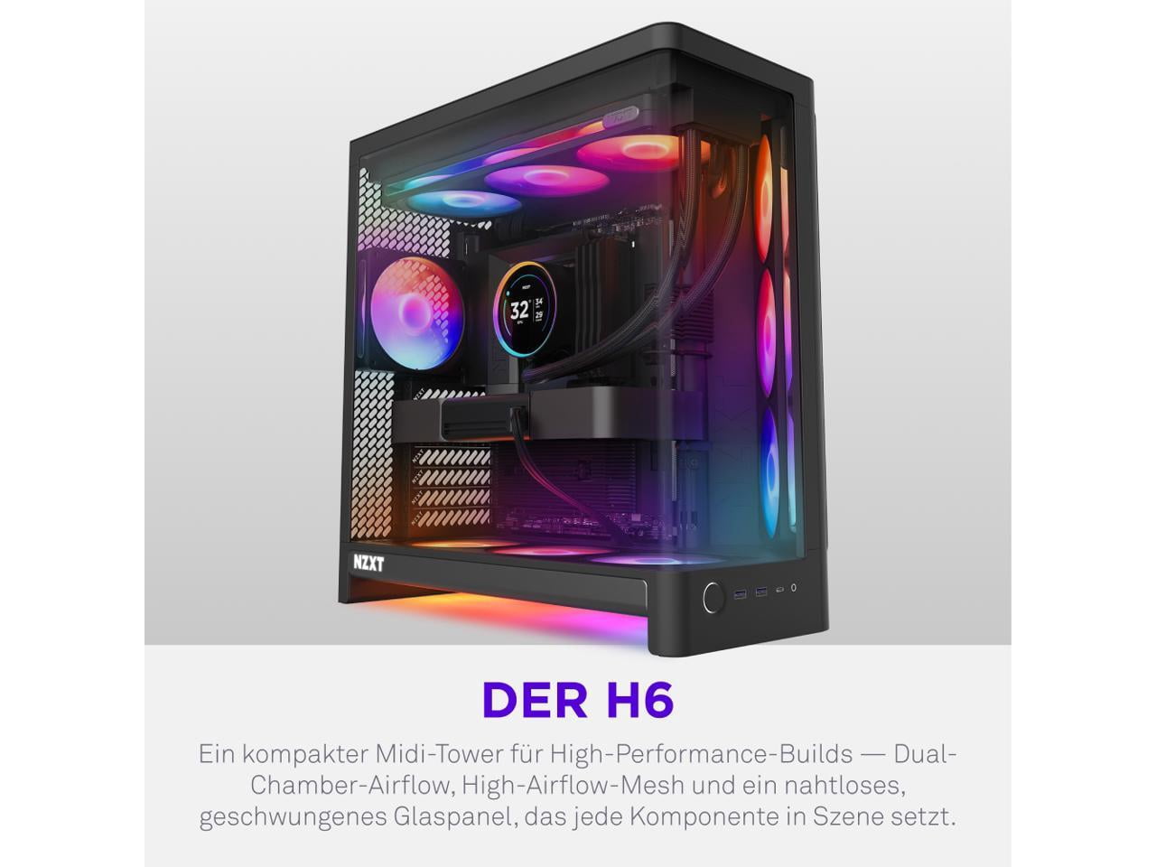 Corsair Crystal 570X RGB Mirror Black Tempered Glass Premium ATX