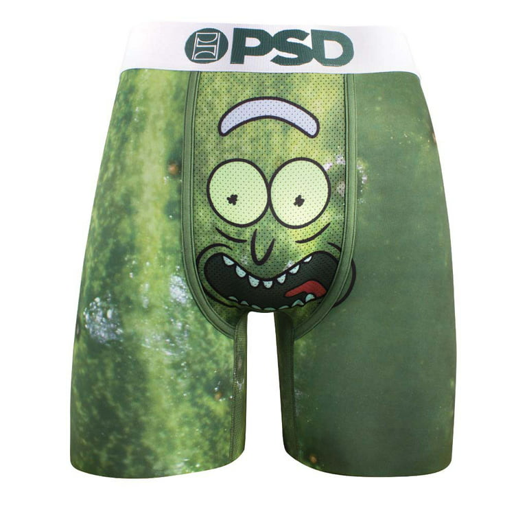 Buy PSD Underwear Men's Rick and Morty- Pickle Rick Athletic Boxer