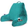 thumbnail image 1 of Almohada de Lectura Almohada para Cama Estándar, Almohada de Espalda para Sentarse en la Cama, Almohada Silla de Memory Foam Triturado y Almohadas para Descanso en Cama, Turquesa, 1 of 9