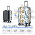 thumbnail image 6 of Lsque Cartoon Poodle Dog Printed Luggage Cover, Travel Luggage Protector,Scratch and Dirt Resistant, Fits 18-32 Inch Luggage -, 6 of 9