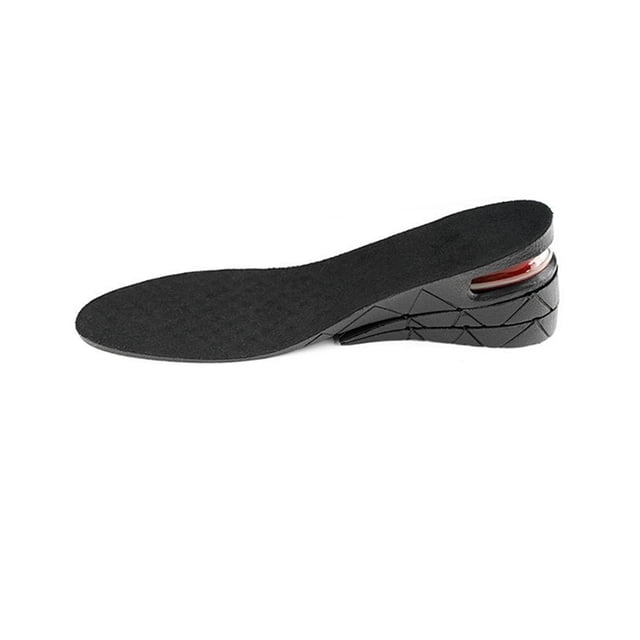 Plantillas de altura ajustables Zapatos deportivos Pies Tacón de talón Absorción de golpes Trimmable 27 cm Largos PVC hombres Mujer Pedimagen 7 cm, 1 par seitruly OD003616-03