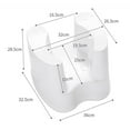 thumbnail image 4 of Portable Shower Chair Non Slip Load Bearing Heavy Duty Hips Washing Stool, 4 of 8