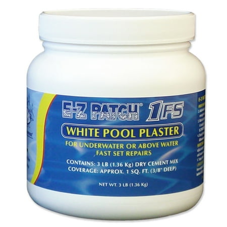 E-Z Patch 1 Fast Set Underwater or Above Water Pool Plaster Repair Kit - 3 Pounds - Walmart.com