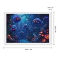 thumbnail image 2 of Diamond Art Kits for Adults, Deep Sea Glowing FishesDiamond Painting Kits for Beginners, Frameless Round 5D Full Drill Diamonds Art Pictures Gem Art Crafts Home Decor Gifts, 2 of 8