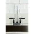 thumbnail image 3 of Kingston Brass FB8491CKL Kaiser Double-Handle 4" Centerset High-Arc Bar Faucet, Polished Chrome, 3 of 7