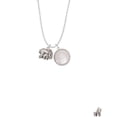 thumbnail image 2 of Delight Jewelry Silvertone Loved Elephant with Baby To the World You are a Mother Locket Necklace, 2 of 4