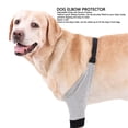 thumbnail image 3 of Dog Elbow Protector, Soft and Comfortable Cotton Polyester Blend Fabric Wound Elbow Protector Sleeve Elastic Cuffs Design Elbow Joint Support Strap for Calluses, 3 of 7