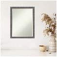 thumbnail image 4 of Amanti Art Two Tone Blue Copper Beveled Wood Wall Mirror 26.25 x 20.25 in., 4 of 10