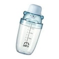 thumbnail image 3 of Coctelera de plástico portátil para mezclar bebidas, botella, barra, herramienta para mezclar vino, martini, leche, té, margarita, azul, 500 ml, 3 of 11