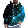 thumbnail image 3 of BiZtdJrK Men Big and Tall Graphic Hoodies Long Sleeve Drawstring Hooded Sweatshirt 3D Novelty Print Pullover Hoodies Casual Stylish Sweatshirts Prime Day Deals Today 2024 Blue XXXXL, 3 of 6