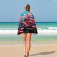 thumbnail image 4 of Independence Day Of The United States Flag Beach Towel, Microfiber Beach TowelsAbsorbent, Compact, Beach Blanket, Lightweight Towel for The Swimming, 4 of 7