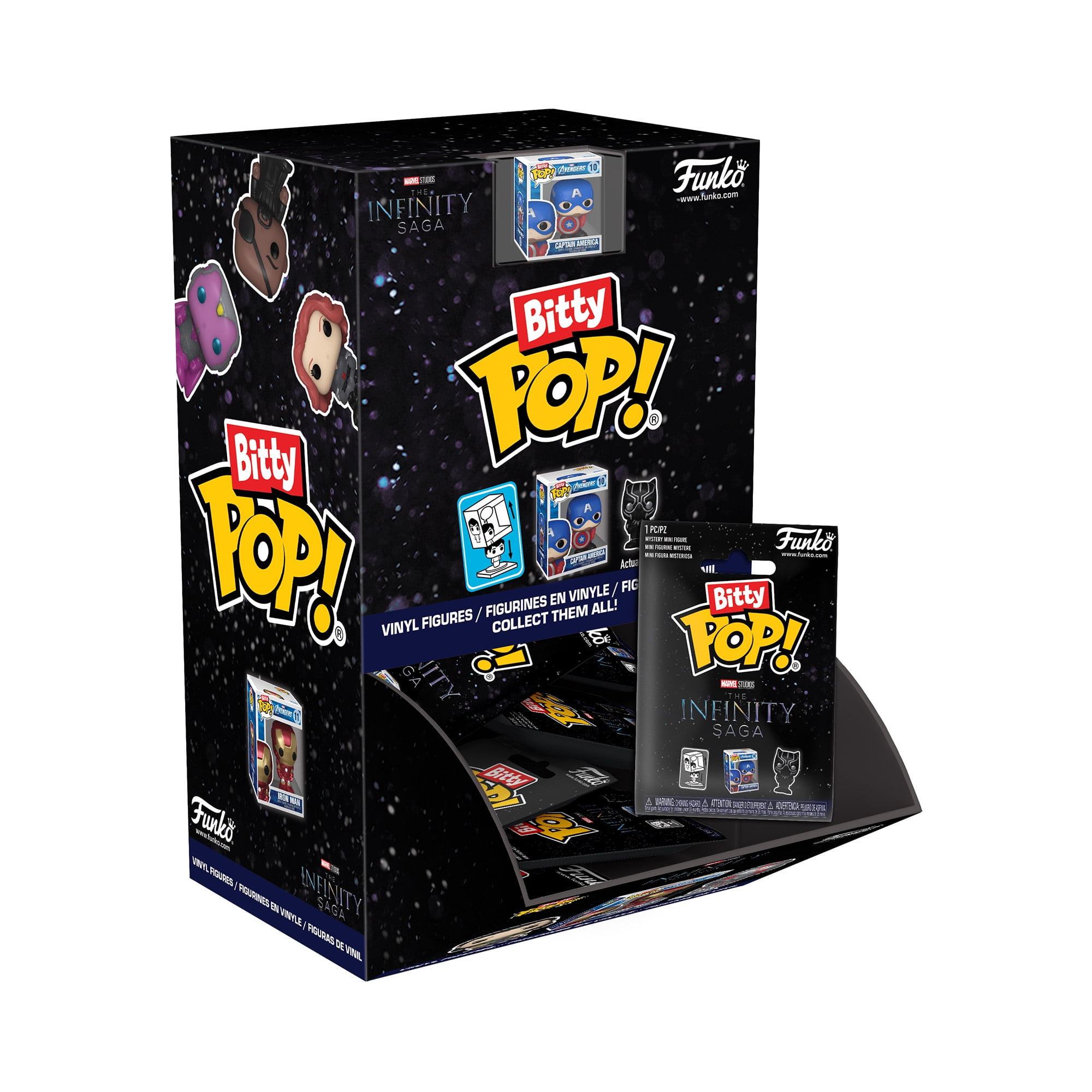 (2 pack) Funko Bitty POP Singles: Marvel Mini Vinyl Figure Blind Bag