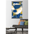 thumbnail image 2 of NHL St. Louis Blues - Maximalist Logo 23 Wall Poster with Magnetic Frame, 22.375" x 34", 2 of 6