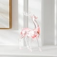 thumbnail image 5 of nvzhuang Acrylic Deer Statue Home Ornaments Elk Figurines Decoration Lucky Animal Sculpture for Holiday Centerpiece, 5 of 8