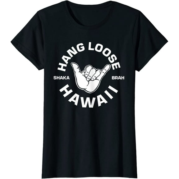 Hang Loose Shaka Brah funny Hang Loose Hawaiian T-Shirt