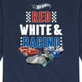 thumbnail image 3 of Hot Wheels - Red, White, and Racing  - Toddler And Youth Long Sleeve Graphic T-Shirt, 3 of 5