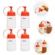thumbnail image 4 of 4pcs exprimir botellas de condimentos de condimentos diariamente dispensadores de salsa de ensalada botellas de ketchup de cocina, 4 of 5