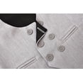 thumbnail image 6 of Boys Suit Set, Formal Jacket, Vest, Pants, Shirt and Matching Bowtie 5 Piece, 6 of 17