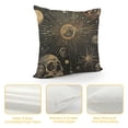 thumbnail image 4 of Qinduosi Set of Moon Phases Throw Pillow Cover Inch, Decor Linen Cushion Cover for Sofa Couch Bed White, 4 of 5