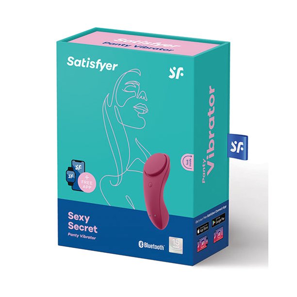 Satisfyer Sexy Secret Panty Vibe in Merlot Walmart.ca