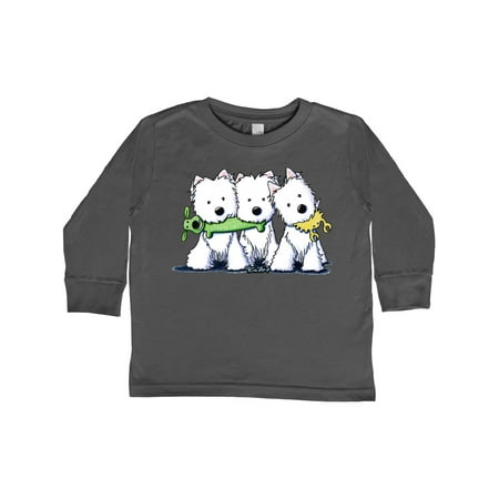 

Inktastic Westie Pro Players Gift Toddler Boy or Toddler Girl Long Sleeve T-Shirt