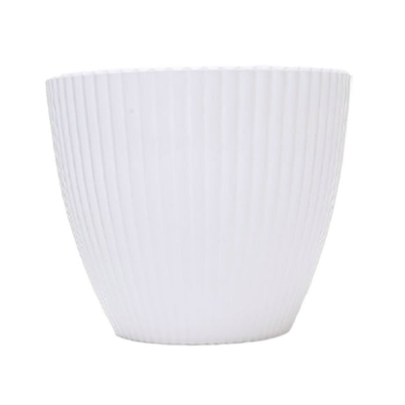 Macetas ligeras Naiovety para bonsái y suculentas plástico Marfil 19CM