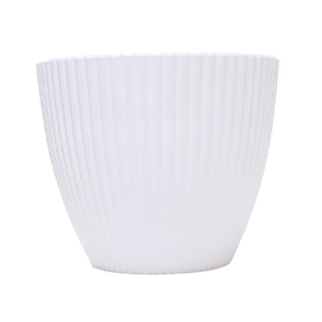 Macetas ligeras Naiovety para bonsái y suculentas plástico Marfil 19CM
